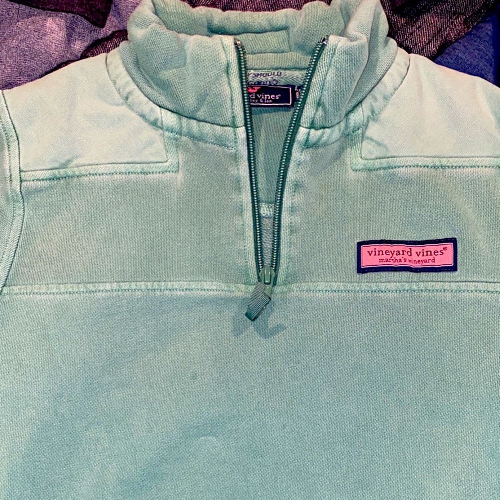 Vineyard Vines Quarter Zips and button down shirt